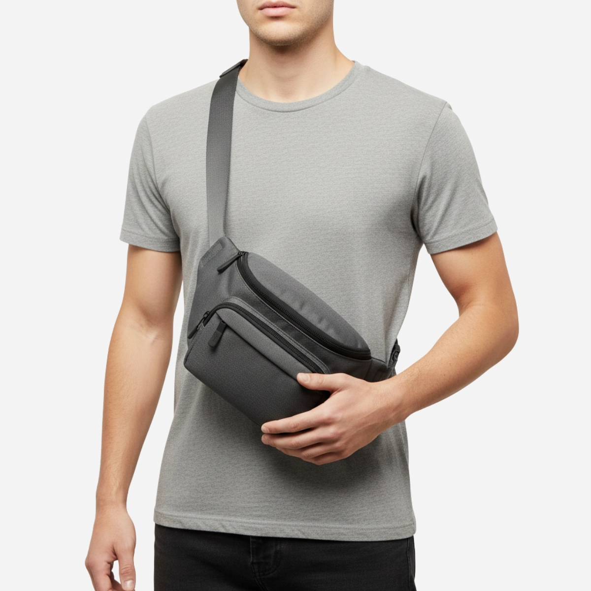 Sleek Essentials Waist Bag - Image 3